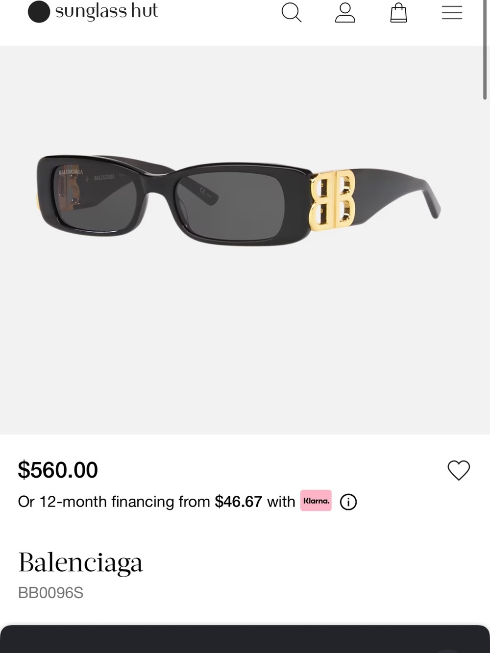 Balenciaga Sunglasses